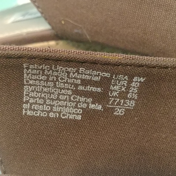 American Eagle Brown Wedges Size 8W - Picture 3 of 4